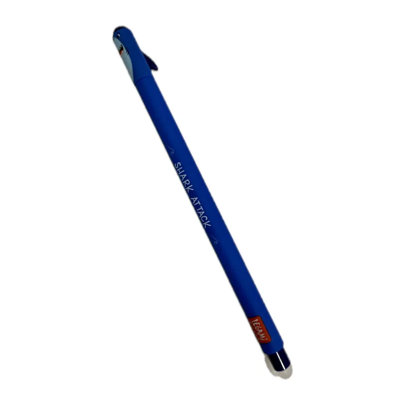 Στυλό Legami eraseble jel pen 0.7mm με Μπλε Μελάνι shark