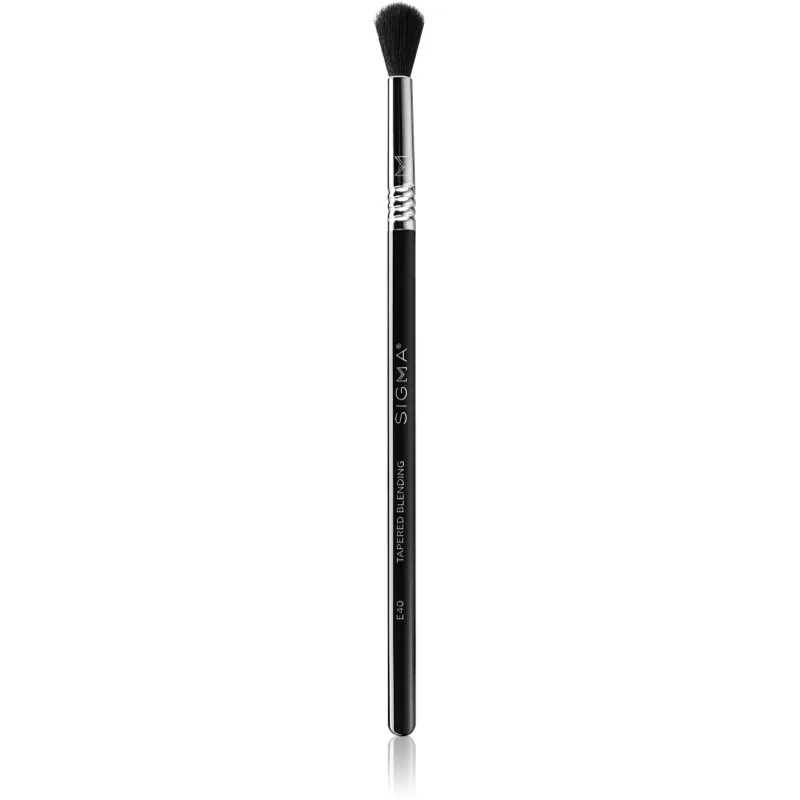 Sigma Beauty Eyes E40 Tapered Blending Brush πινέλο για σκίαση και πετάβαση των χρωμάτων 1 τμχ