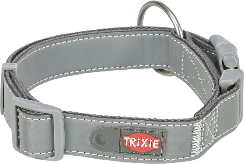 ΠΕΡΙΛΑΙΜΙΟ TRIXIE PREMIUM REFLECT ΓΡΑΦΙΤΗΣ (S-Μ 30-45CM/20MM)