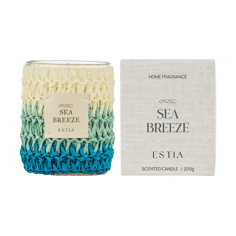 Αρωματικό Κερί Sea Breeze 200gr Estia 04-41250 - estia - 04-41250