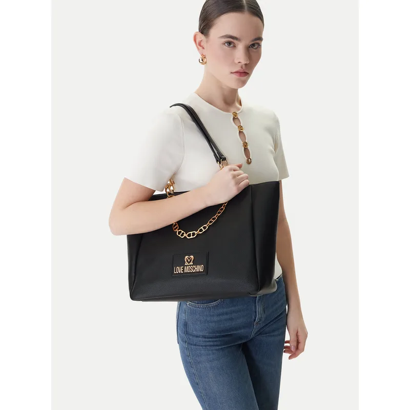 Τσάντα LOVE MOSCHINO JC4164PP1OL1200A Μαύρο