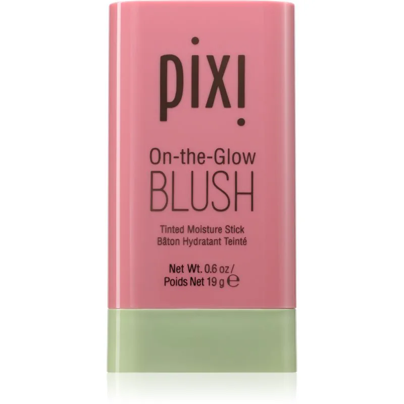 Pixi On The Glow πολυλειτουργικό βάλσαμο για χείλη και πρόσωπο απόχρωση Fleur 19 γρ