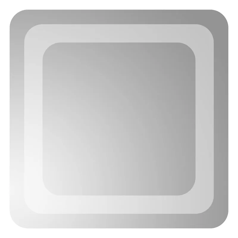 vidaXL Καθρέφτης Μπάνιου με LED 30x30 εκ.