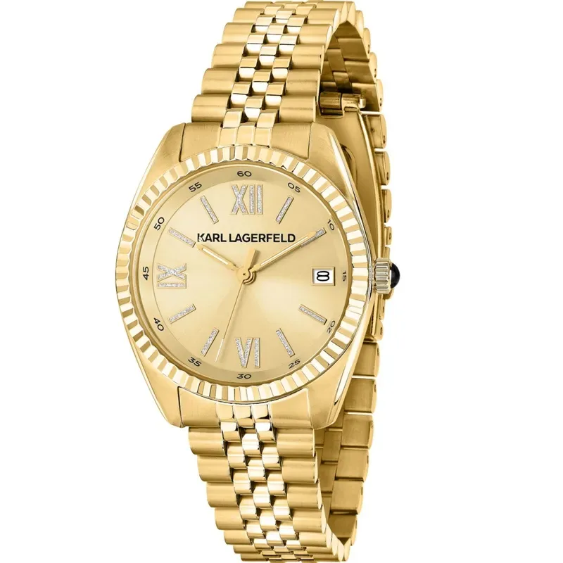 Ρολόι Karl Lagerfeld Timeless Χρυσό Stainless Steel Bracelet R0553108504 R0553108504 Ατσάλι