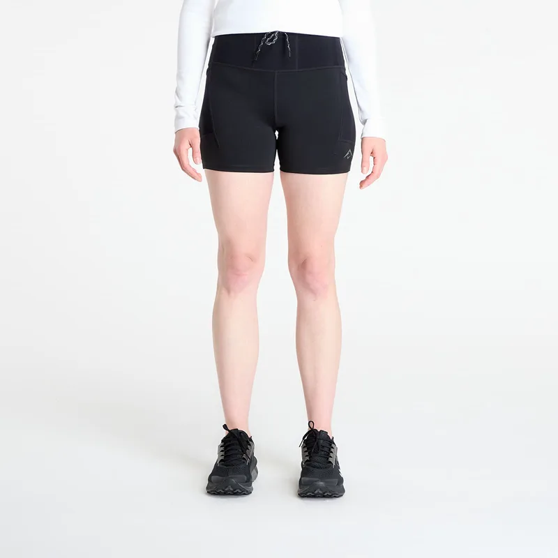 Σορτς Nike Trail Women's Dri-FIT High-Waisted 4" Tight Running Shorts Black/ Black M
