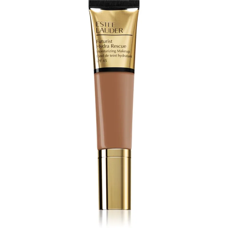Estée Lauder Futurist Hydra Rescue ενυδατικό μεικ απ SPF 45 απόχρωση 5W2 Rich Caramel 35 ml