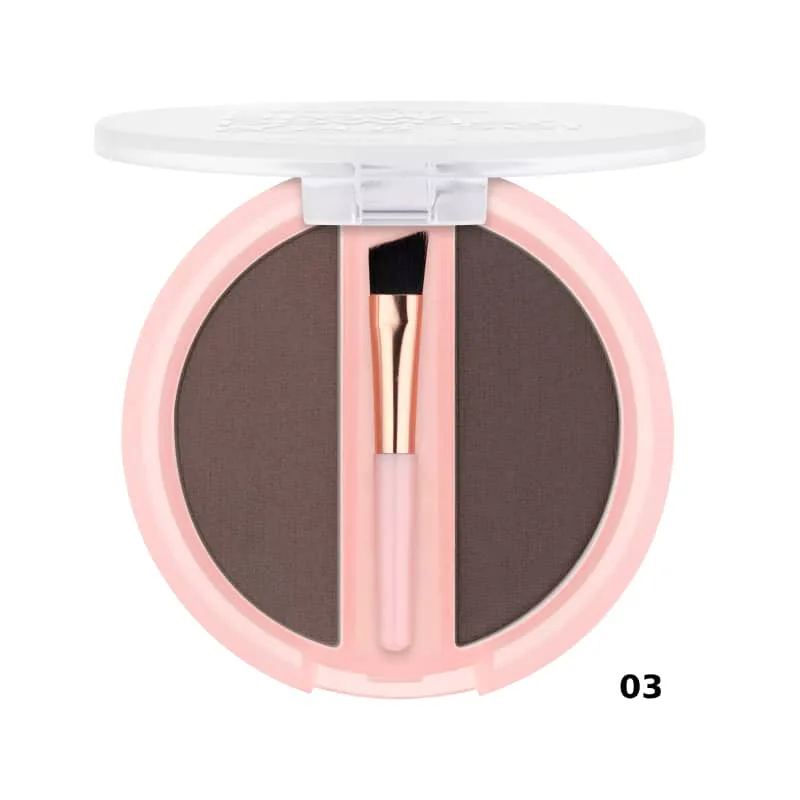 Essence Brow Powder Duo Set 03 Dark