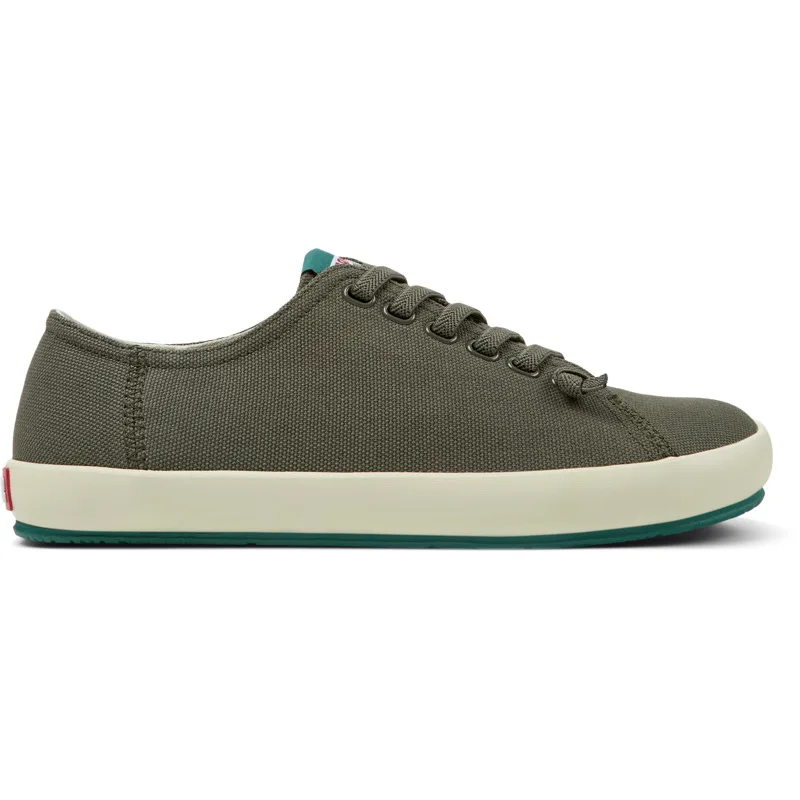 CAMPER Peu Rambla - Sneakers Για Ανδρικα - Πράσινο, Μέγεθος 39, Cotton fabric