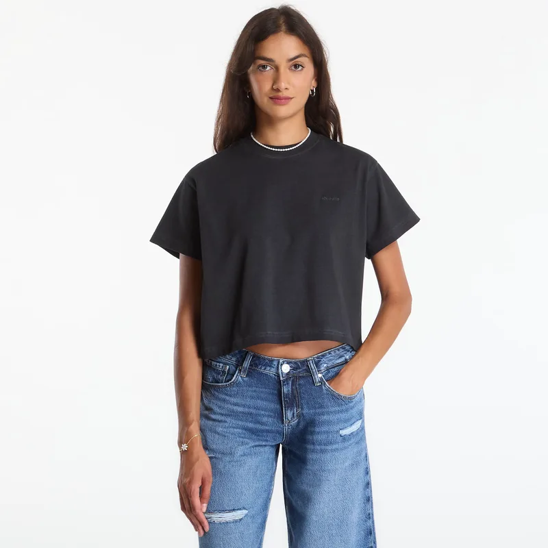 T-shirt Queens Women Oversized Tee Black L
