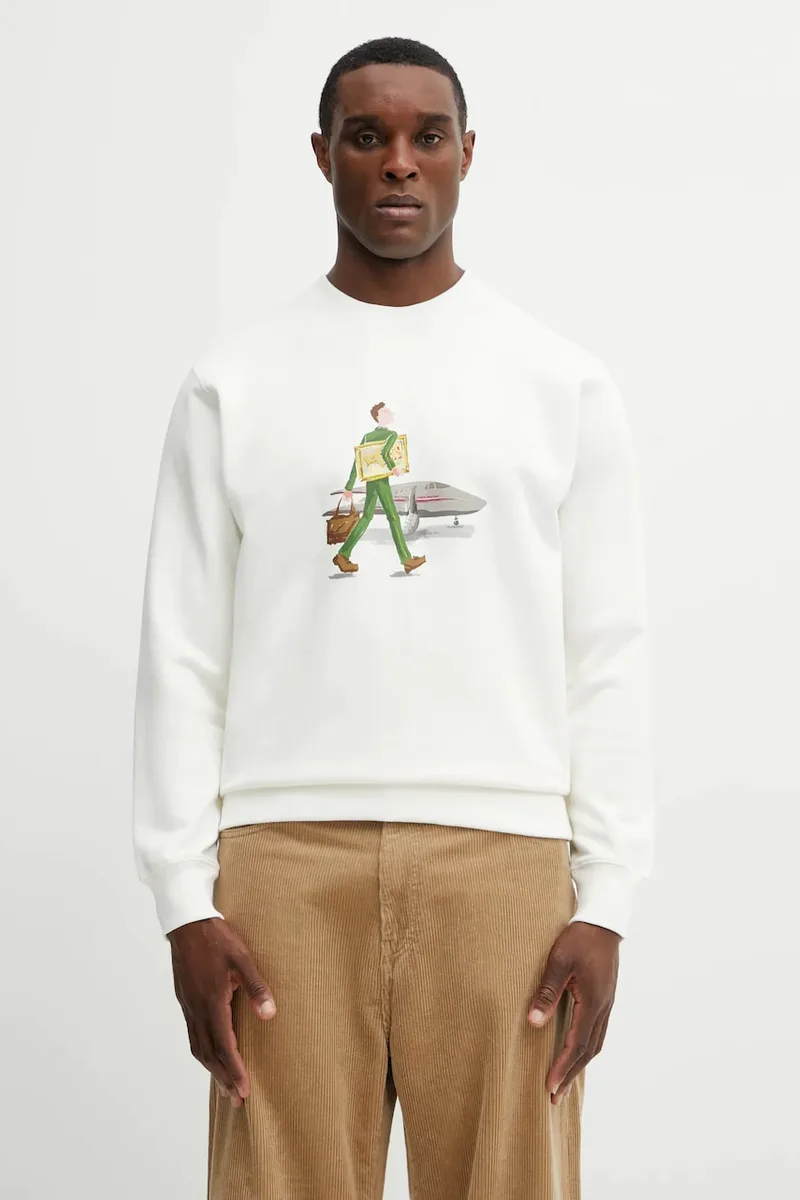 Βαμβακερή μπλούζα Drôle de Monsieur Sweatshirt LHomme Au Tableau