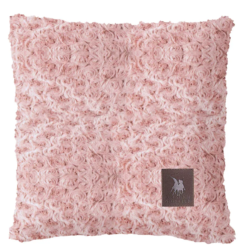 Διακοσμητικό Μαξιλάρι Faux Fur 40x40εκ. Essential 3961 Nude Greenwich Polo Club (Ύφασμα: Polyester, Χρώμα: Nude) - Greenwich Polo Club - 233640403961