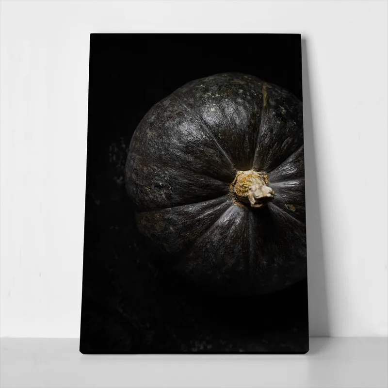 Πίνακας σε Καμβά RUSTIC FARMHOUSE PUMPKIN 2