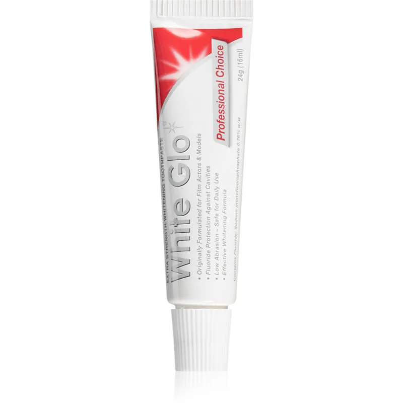 White Glo Professional Choice λευκαντική οδοντόκρεμα για ταξίδια 24 γρ