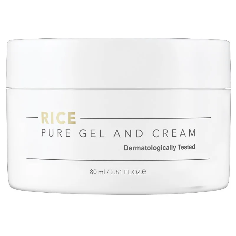 Thank You Farmer Rice Pure Face Gel And Cream Θρεπτική Κρέμα Προσώπου Μέσα σε Ενυδατικό Τζελ με Εκχύλισμα Ρυζιού 80ml