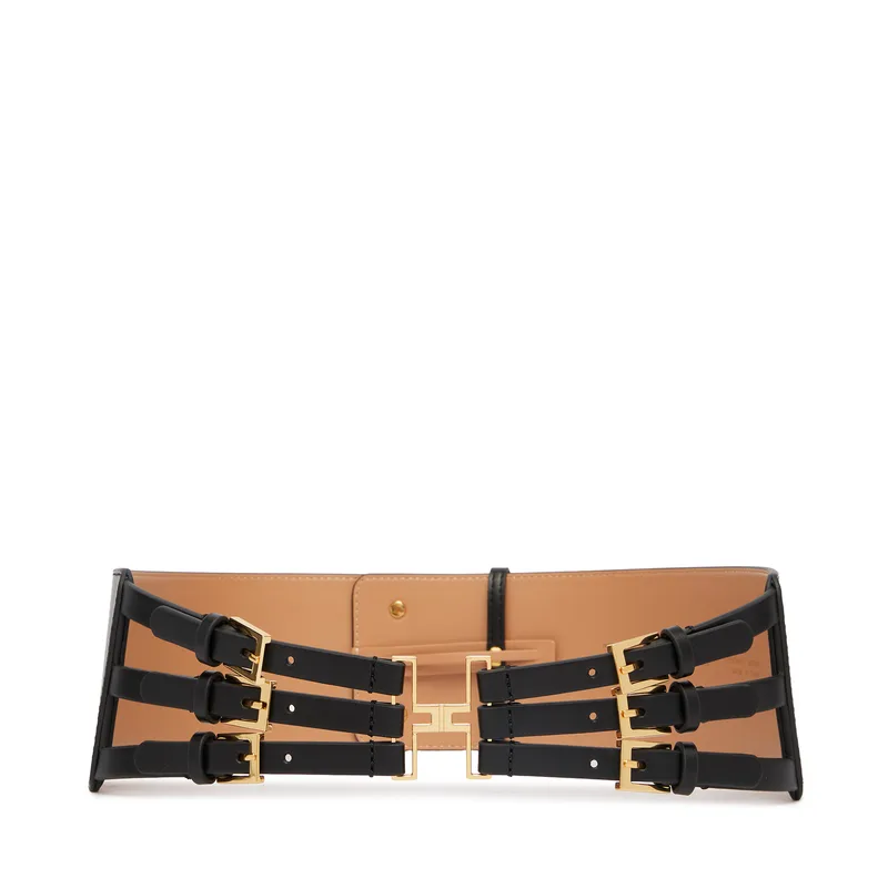 Ζώνη Γυναικεία Elisabetta Franchi CT-10S-62E2-V220 Μαύρο