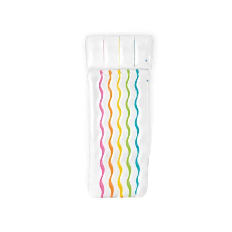 INTEX Rainbow Mat Φουσκωτό Στρώμα Θαλάσσης 203cm