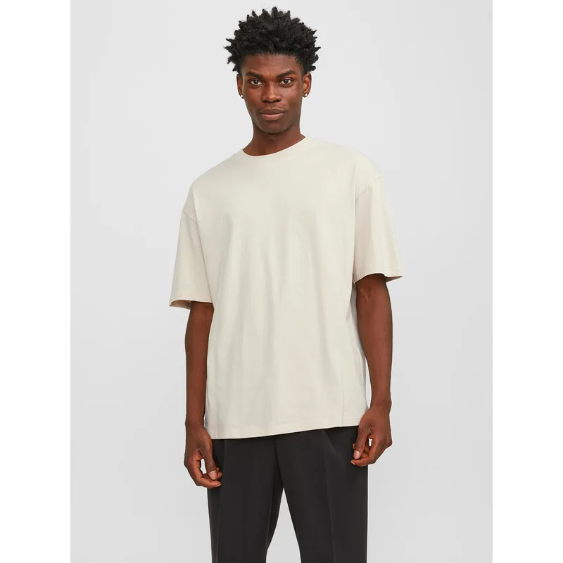 Jack & Jones T-Shirt Bradley 12249319 Μπεζ Regular Fit