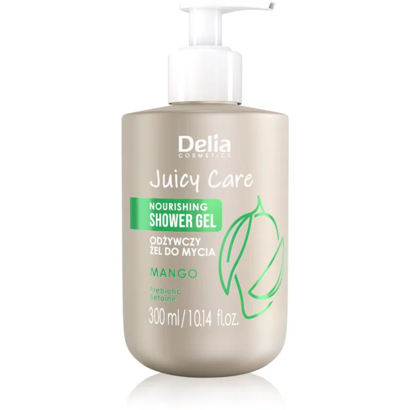 Delia Cosmetics Juicy Care Mango θρεπτικό τζελ για ντους 300 ml