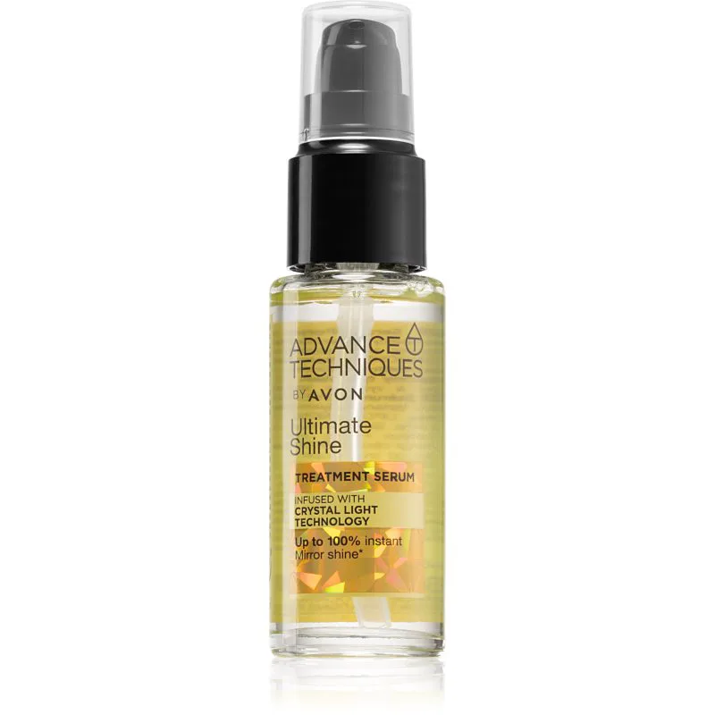 Avon Advance Techniques Ultimate Shine ορός για τα μαλλιά για λaμπερή λάμψη 30 ml