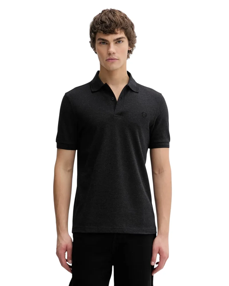 Fred Perry Ανδρική Μπλούζα Twin Tipped Polo M3600-11B Γκρι