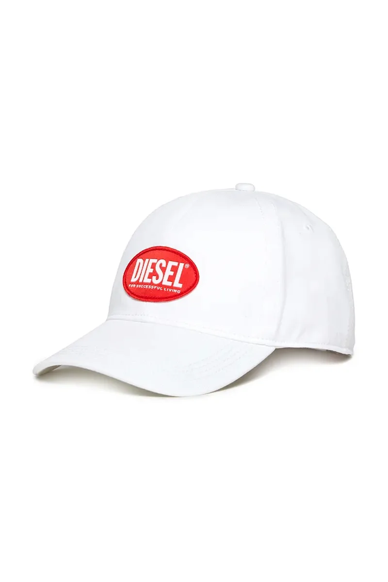 Παιδικό βαμβακερό καπέλο μπέιζμπολ Diesel FCORRYJACQWASH HAT