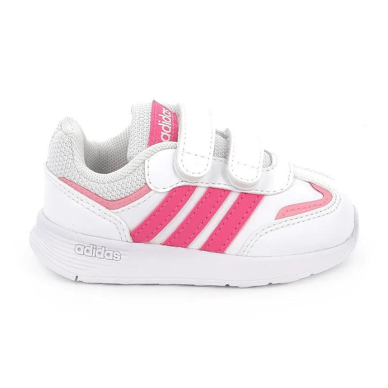 Παιδικό Αθλητικό Παπούτσι για Κορίτσι Adidas Tensaur Switch Cf I Χρώματος Λευκό JI1050