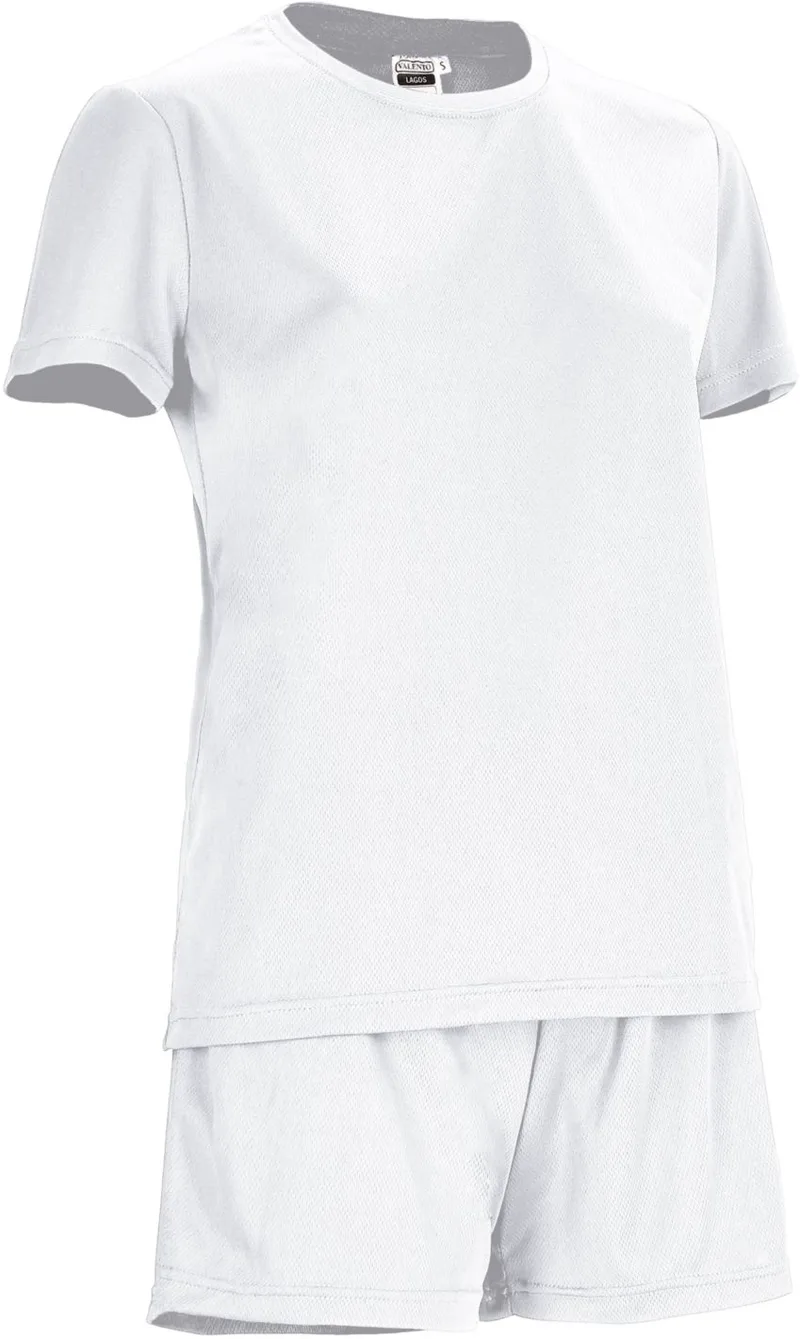 Γυναικείο Αθλητικό Κιτ LAGOS Valento CDVALAGBL White