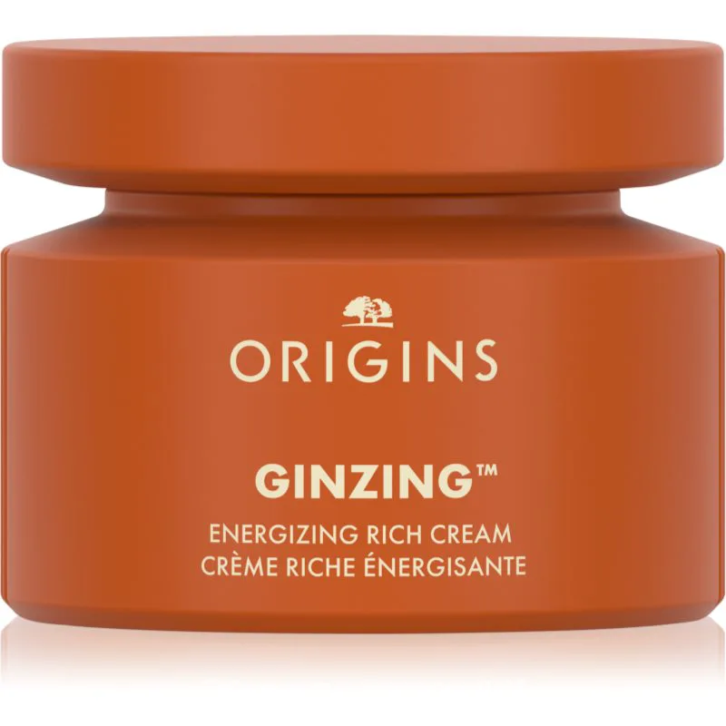Origins GinZing™ Energizing Rich Cream αναζωογονητική ενυδατική κρέμα για ξηρή επιδερμίδα 50 ml