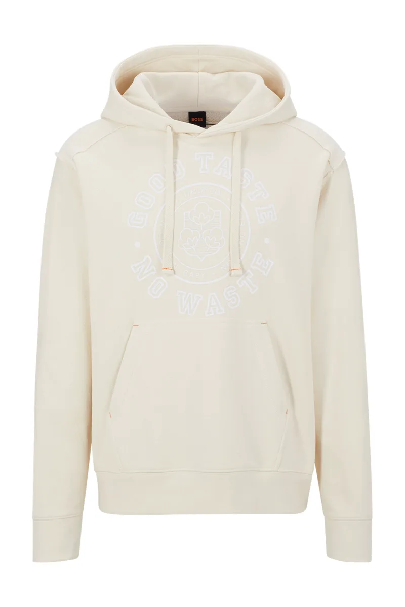 ΑΝΔΡΙΚΟ ΦΟΥΤΕΡ ΜΕ ΚΟΥΚΟΥΛΑ HOODY WECIRCO KANONIKH ΓΡΑΜΜΗ ΛΕΥΚΟ