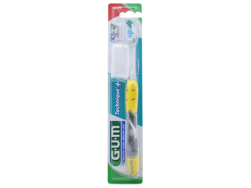 GUM Technique Compact Μαλακή Οδοντόβουρτσα 491 1τεμάχιο