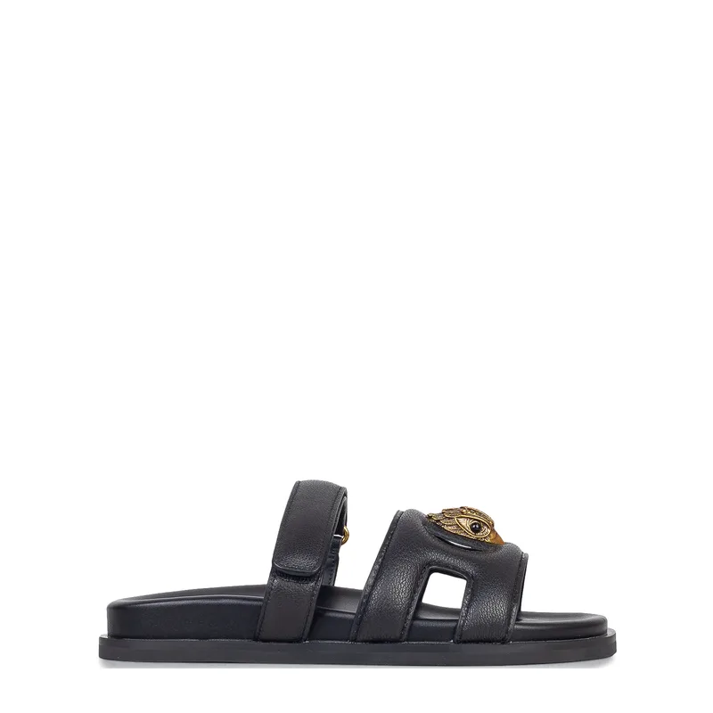 Πέδιλα-Σανδάλια γυναικεία Kurt Geiger Μαύρο 4732600109 Eagle Cut Out Sandal 262