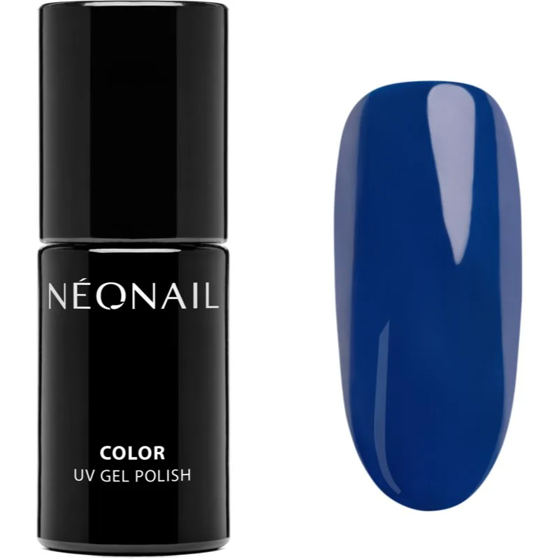 NEONAIL Glacial Glow τζελ βερνίκι νυχιών απόχρωση Icy Sapphire 7.2 ml