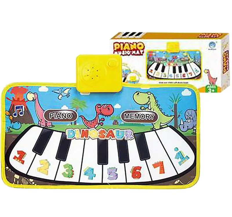 Πιανάκι Πατώματος Ζωάκια Μπαταρίας 46x24εκ. Toy Markt 74-1113 - Toy Markt - 74-1113
