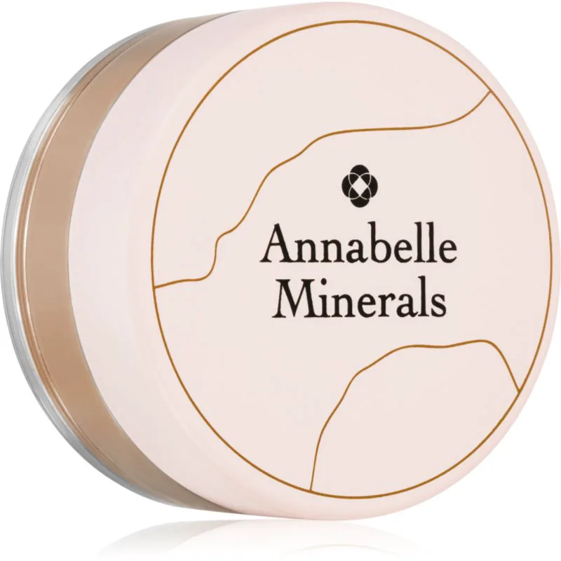 Annabelle Minerals Matte Mineral Foundation μεταλλικό μεικ απ πούδρας για ματ εμφάνιση απόχρωση Golden Medium 4 γρ