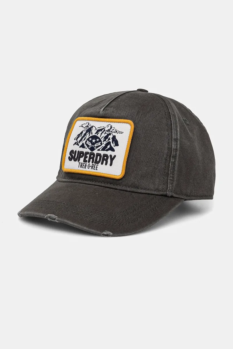 Βαμβακερό καπέλο του μπέιζμπολ Superdry
