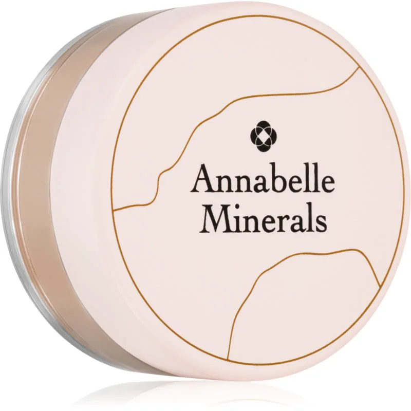 Annabelle Minerals Matte Mineral Foundation μεταλλικό μεικ απ πούδρας για ματ εμφάνιση απόχρωση Natural Light 4 γρ