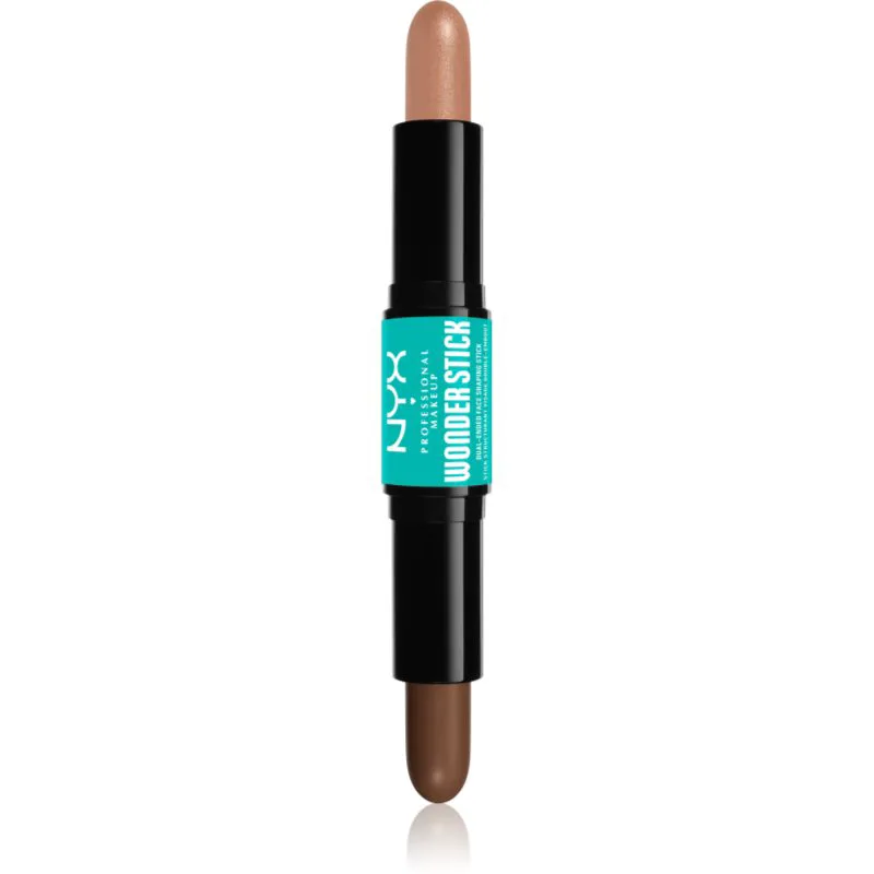 NYX Professional Makeup Wonder Stick Dual Face Lift διπλής όψης στικ για περιγράμματα απόχρωση 04 Medium 2x4 γρ