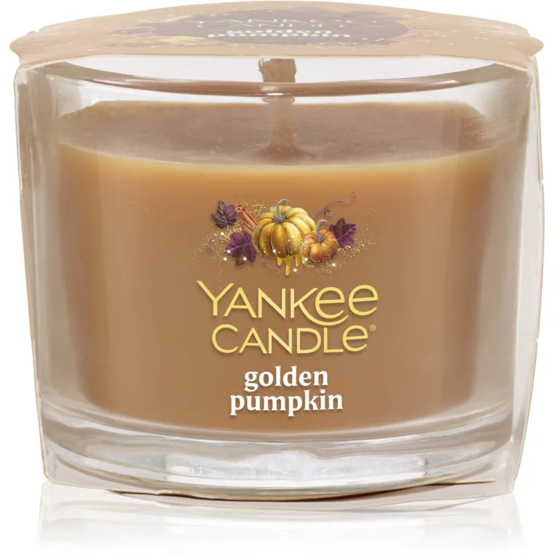 Yankee Candle Golden Pumpkin αναθηματικό κερί glass 37 γρ