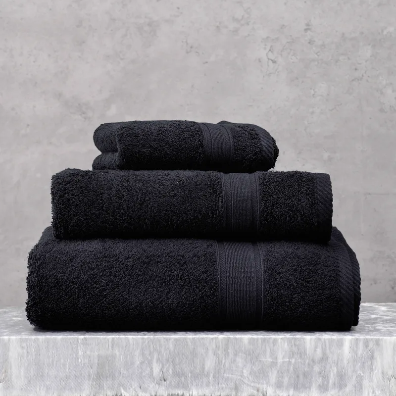 Πετσέτα χεριών (30Χ50) ILLUSION BLACK, RYTHMOS HOME