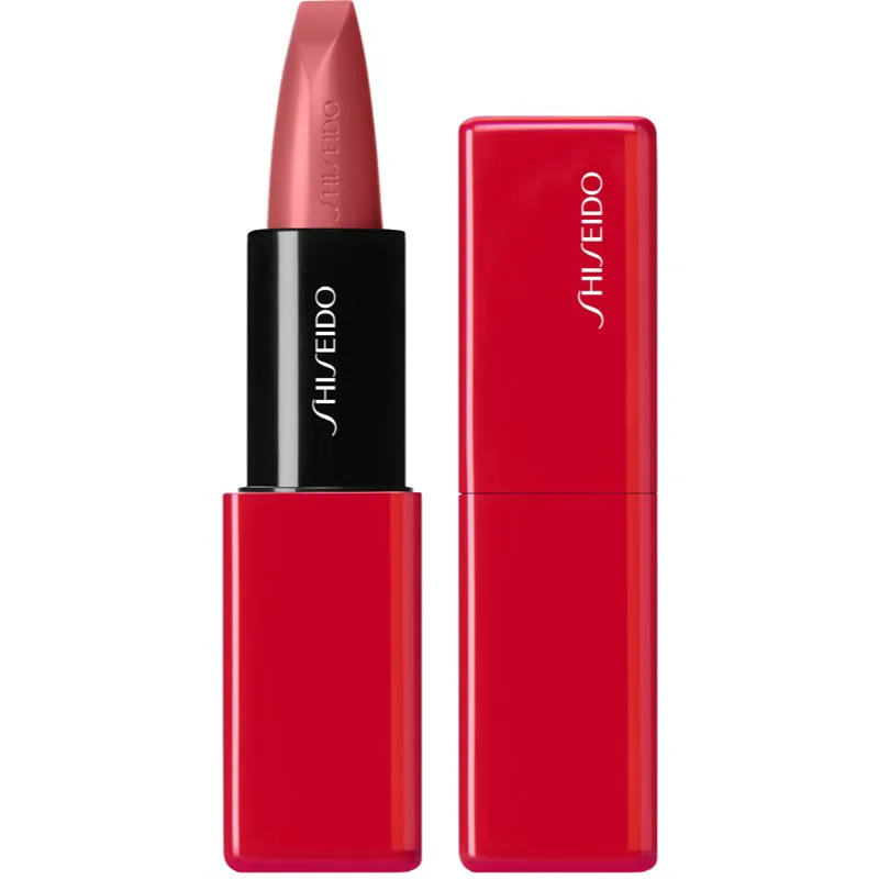 Shiseido Makeup Technosatin gel lipstick σατέν κραγιόν απόχρωση 408 Voltage Rose 4 γρ