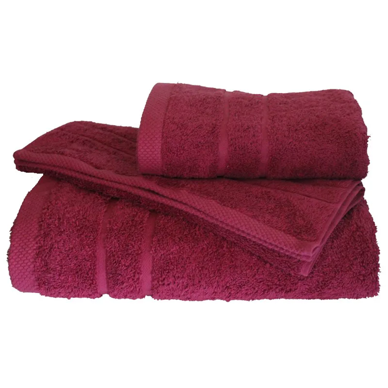 Πετσέτα Χεριών 40x60εκ. 600gr/m2 Dora Crimson 24home (Ύφασμα: Βαμβάκι 100%, Χρώμα: Βυσσινί ) - 24home.gr - 24-dora-crimson-tmx-1