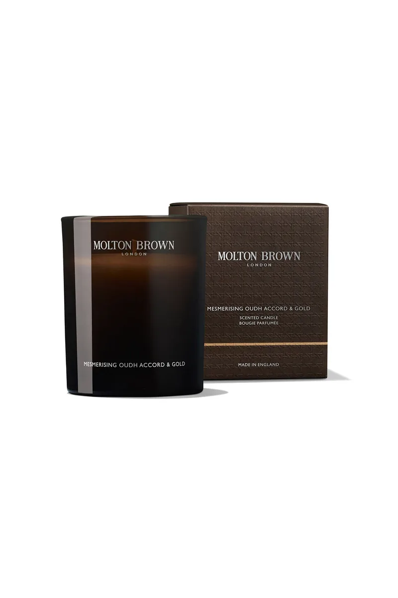 Molton Brown Mesmerising Oudh Accord & Χρυσό Signature Candle 190g - 5110239