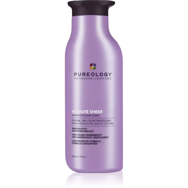 Pureology Hydrate Sheer ελαφρύ ενυδατικό σαμπουάν για ευαίσθητα μαλλιά για γυναίκες 266 ml