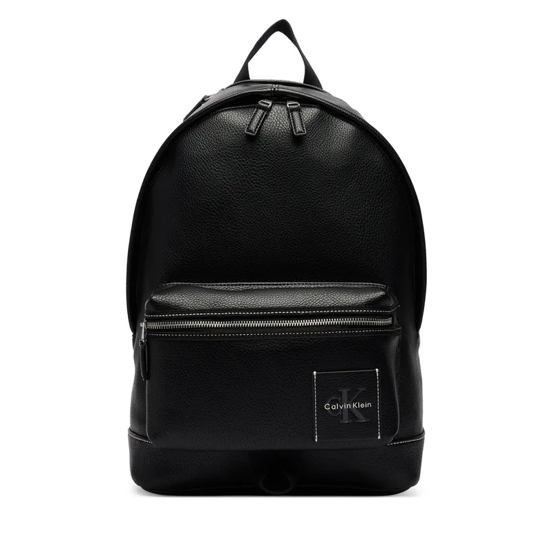Σακίδιο Calvin Klein Bold Pebble Round Backpack LV04D3425G Μαύρο