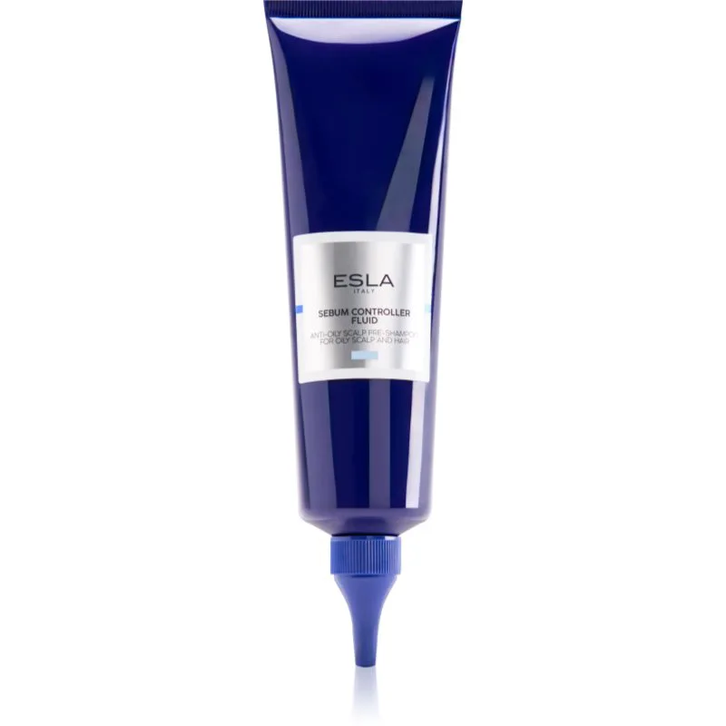 ESLA ITALY Sebum Controller φροντίδα πριν τη περιποιήση με σαμπουάν για λιπαρά μαλλιά και το δέρμα της κεφαλής 150 ml