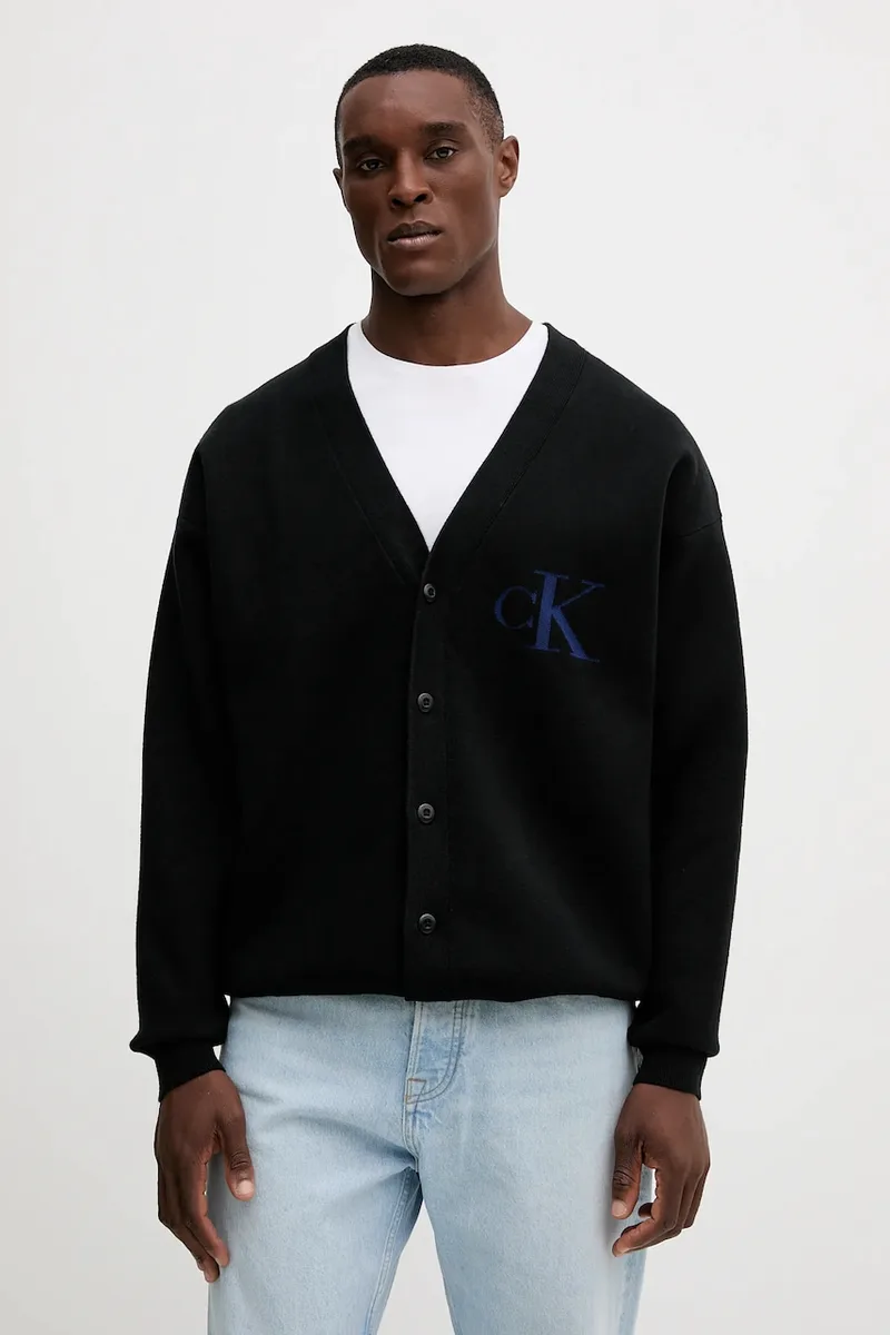 Ζακέτα από μίγμα μαλλιού Calvin Klein Jeans