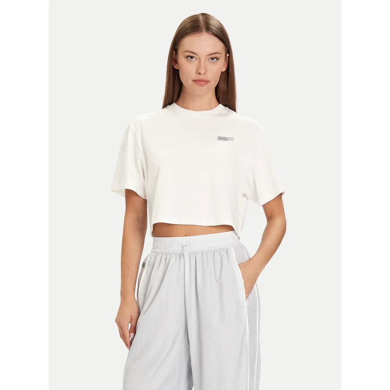 Puma T-Shirt PUMA X ROSÉ 633806 77 Λευκό Relaxed Fit