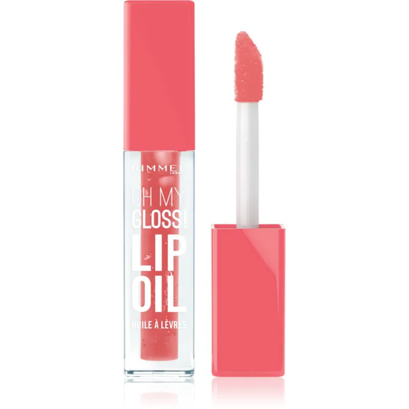 Rimmel Oh My Gloss! Lip Oil Έλαιο για τα χείλη με ενυδατικό αποτέλεσμα απόχρωση 006 So Rosy 4.5 ml
