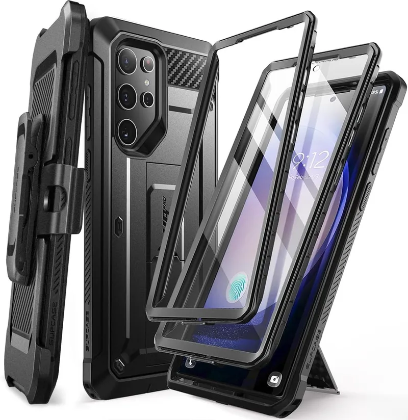 Ανθεκτική Θήκη - Samsung Galaxy S24 Ultra - Supcase Unicorn Beetle Pro Set - Black (843439138919)