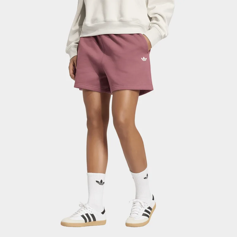 adidas Originals W Essentials Fleece Loose Shorts (9000284995_3359)